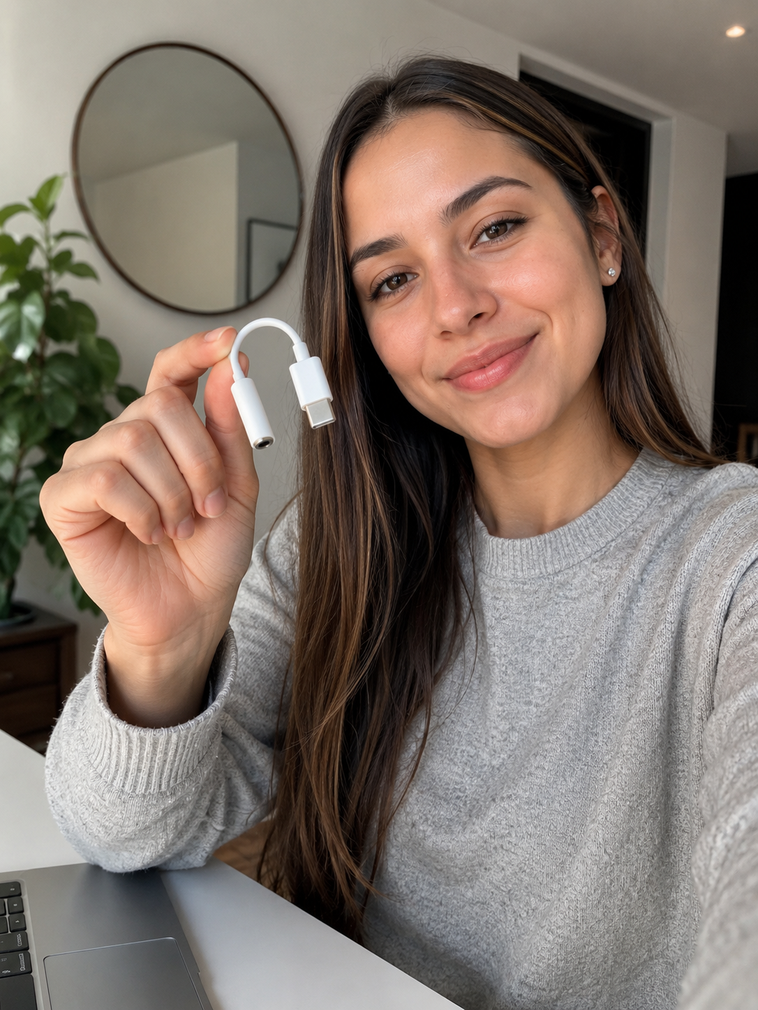 Adaptador USB-C a Jack 3,5 mm para Audífonos - Conecta y Disfruta