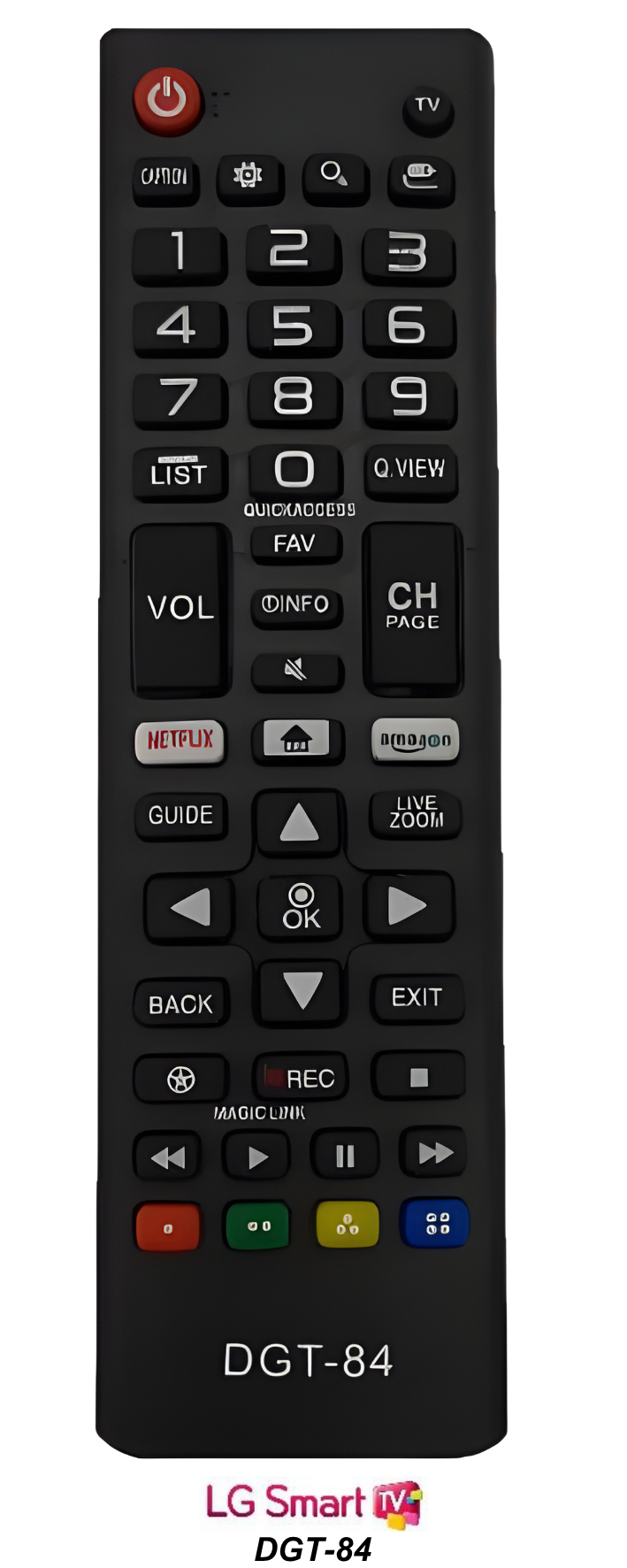 Control remoto de reemplazo: LG SMART TV