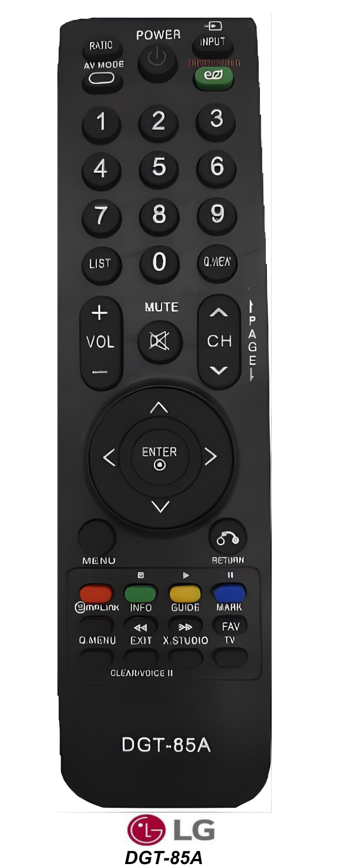 Control remoto de reemplazo: LG