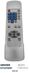 Control remoto de reemplazo   HYUNDAI - GROVEN - RECCO - KIOTO -  DGT 20