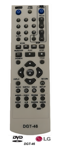 Control remoto de reemplazo:     DVD - LG