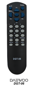 Control remoto de reemplazo DAEWOO DGT 06