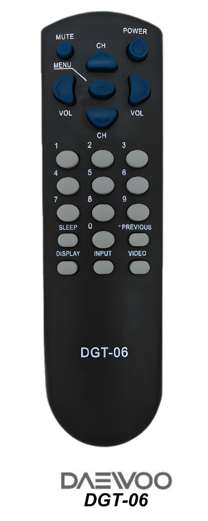 Control remoto de reemplazo DAEWOO DGT 06