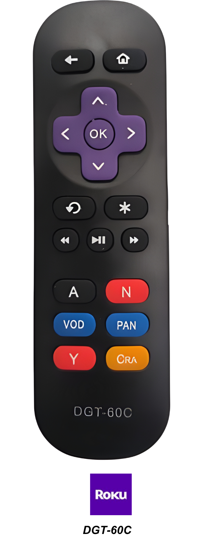Control remoto de reemplazo:     DECODIFICADOR ROKU