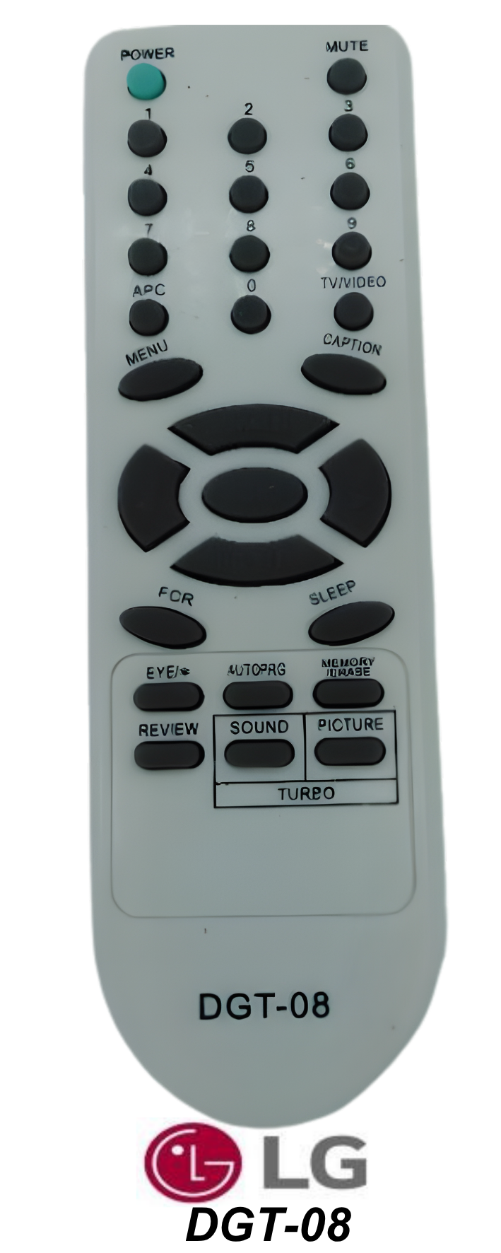 Control remoto de reemplazo LG  - DGT 08