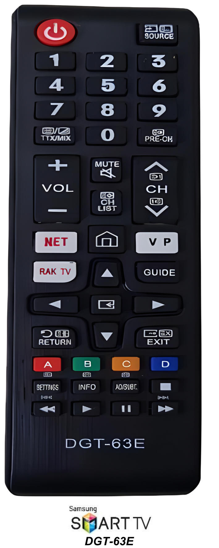 Control remoto de reemplazo:     SAMSUNG SMARTV