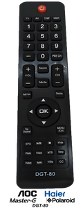 Control remoto de reemplazo:  AOC - HAIER - MASTER-G - POLAROID