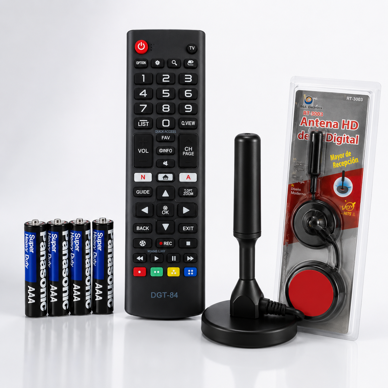 Pack Renueva tu TV LG — Control + Antena + Pilas con Envío Incluido