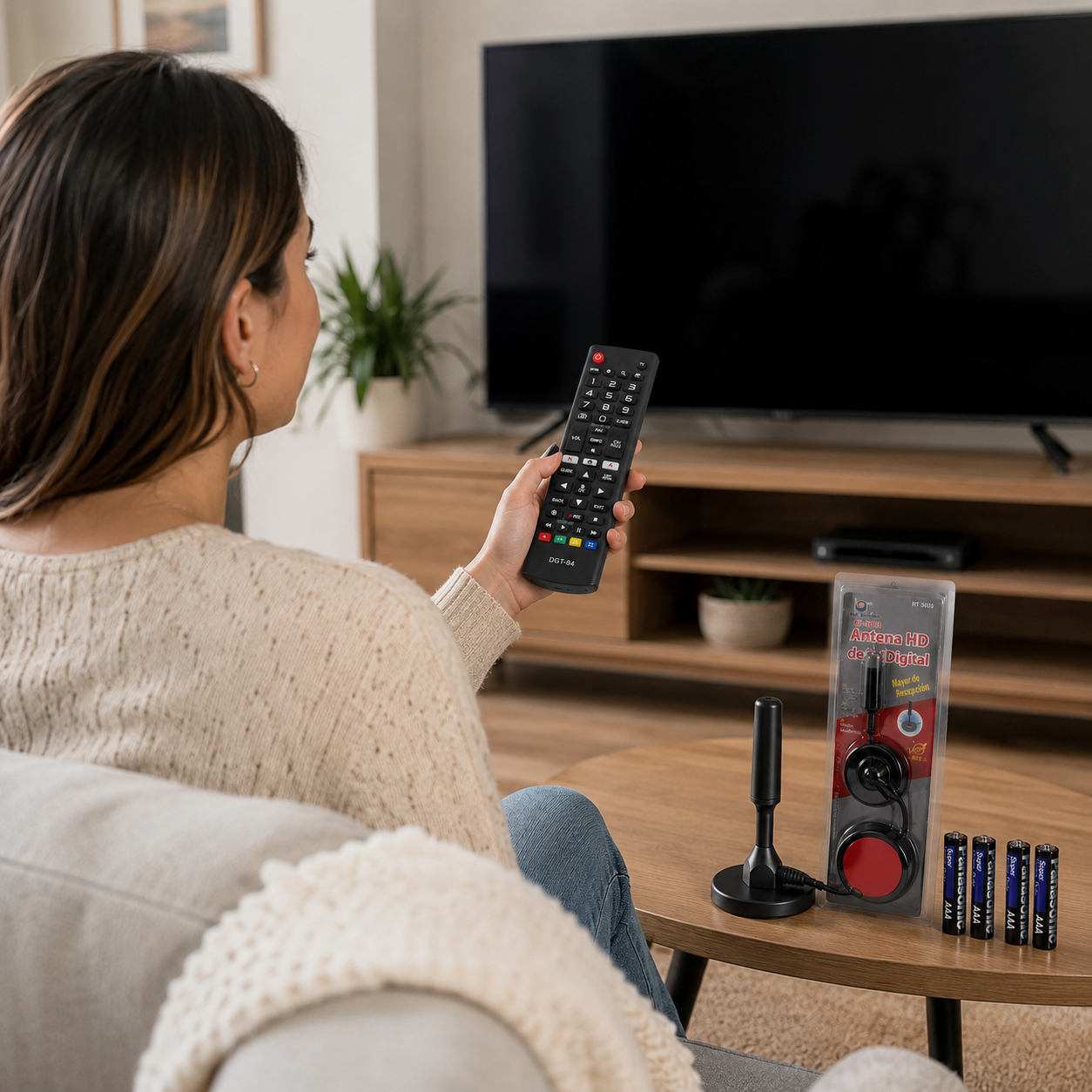 Pack Renueva tu TV LG — Control + Antena + Pilas con Envío Incluido