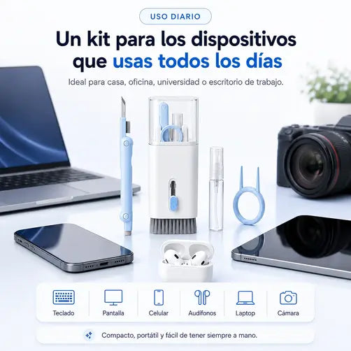 Kit de Limpieza para Puerto de Carga y Dispositivos Electrónicos