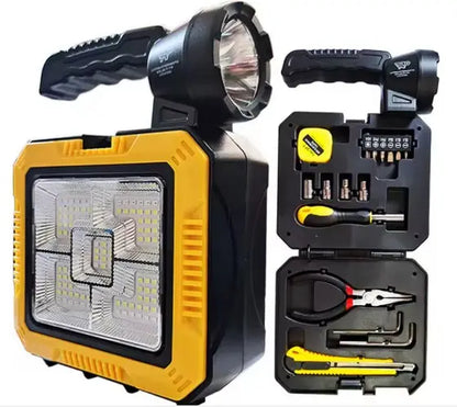 Linterna Solar con Kit de Herramientas