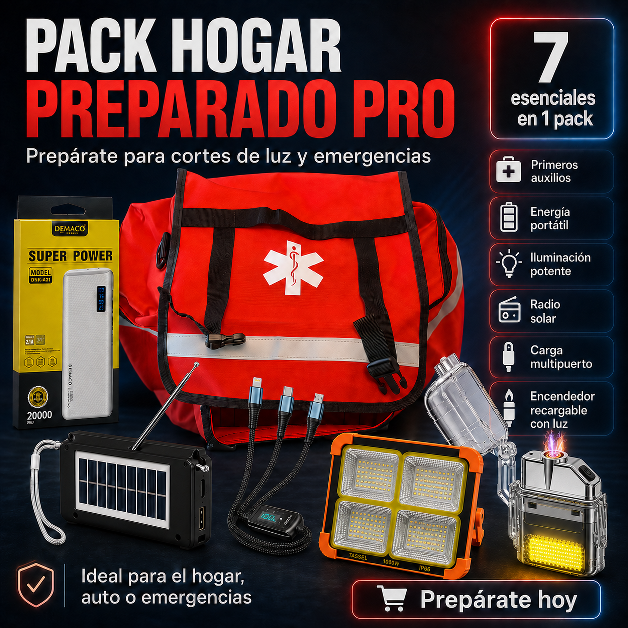 Pack Hogar Preparado Pro