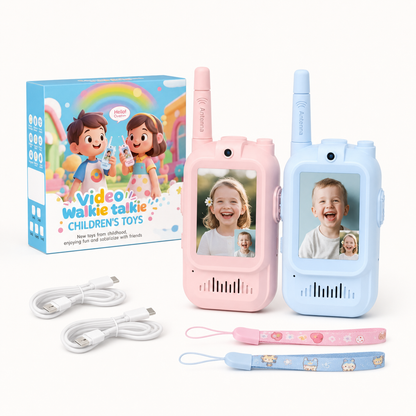 Walkie Talkies de Video con Pantalla HD para Niños