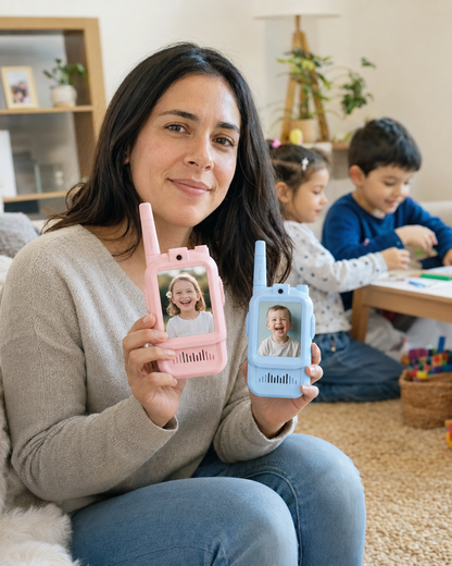 Walkie Talkies de Video con Pantalla HD para Niños