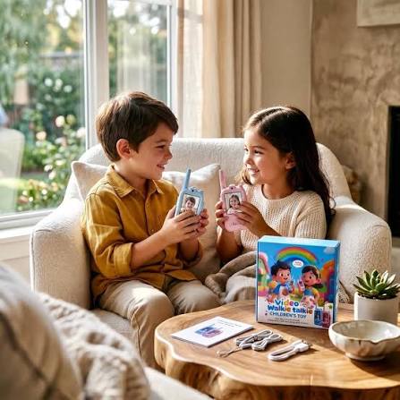 Walkie Talkies de Video con Pantalla HD para Niños